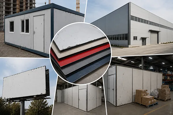 Defolu Kompozit Panel Kullanım alanları