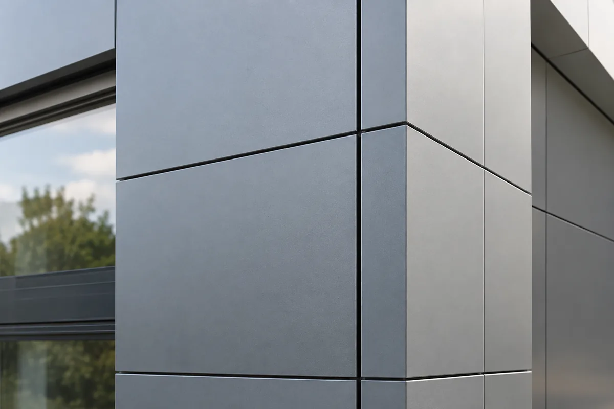 Alüminyum kompozit panel cephe kaplama uygulama detayı